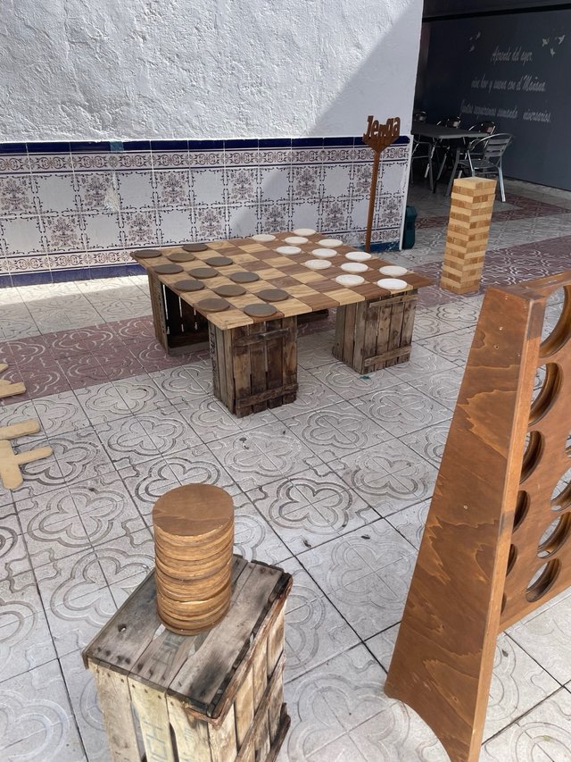 Juegos de madera gigantes clasicos
