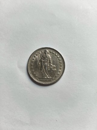 Lote 8 monedas Suiza