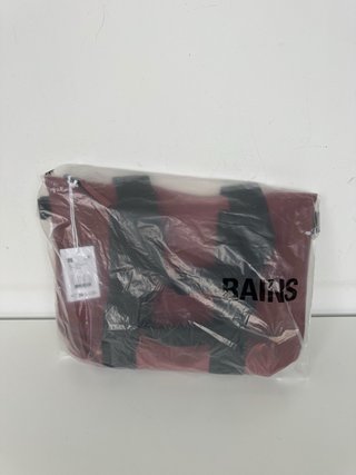 Bolso bandolera Rains impermeable nuevo burdeos
