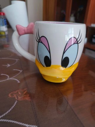 Taza Daisy Disney Rosa y Blanca