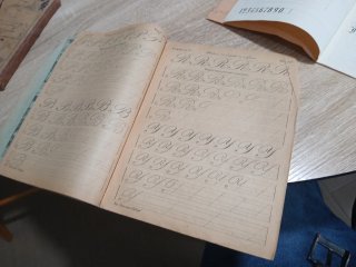 Cuadernos de caligrafía  antiguos