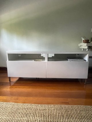 Mueble salon blanco, mueble TV