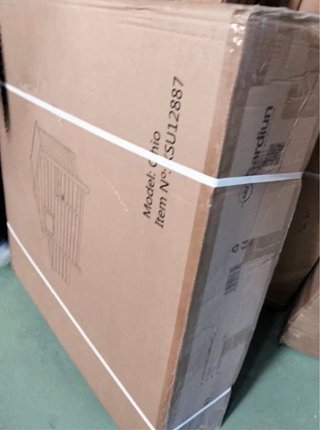 Gallinero de madera y acero galvanizado Gardiun