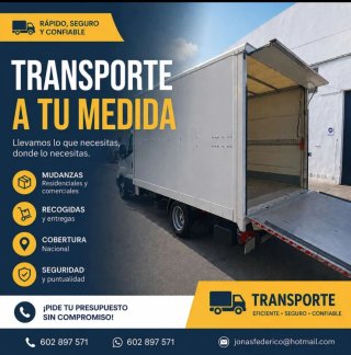 Se hacen portes y mudanzas