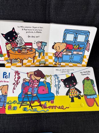 Pack 4 libros infantiles Pep i Mila
