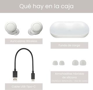 Sony auriculares cómodos sonido batería bluetooth