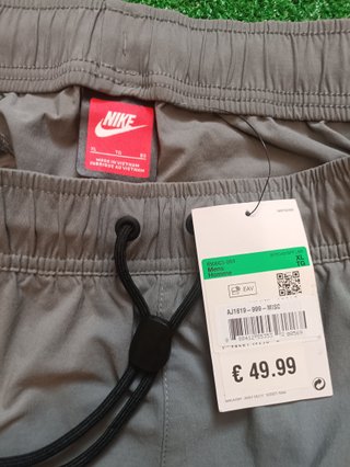 Pantalón largo Nike Hombre Gris, Rojo