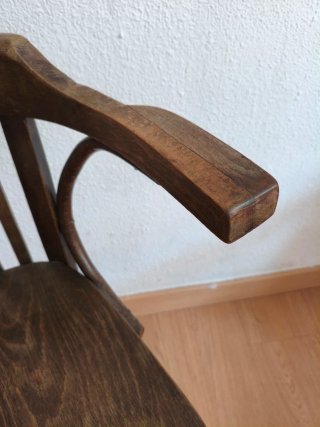 Silla antigua Thonet madera
