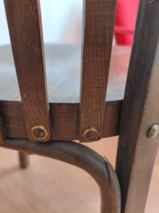 Silla antigua Thonet madera