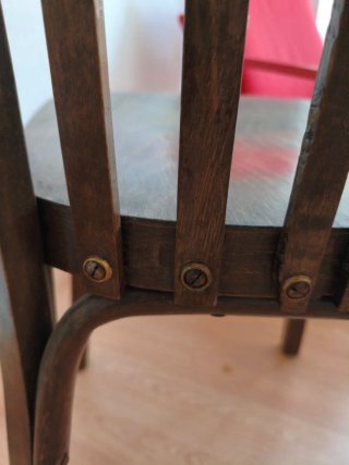 Silla antigua Thonet madera