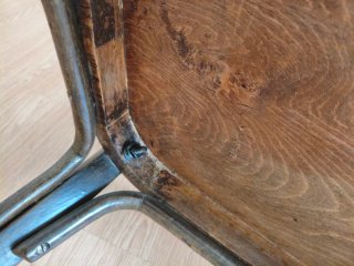Silla antigua Thonet madera