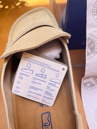 Zueco Birkenstock Naples Beige Talla 42