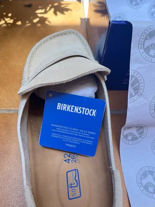 Zueco Birkenstock Naples Beige Talla 42