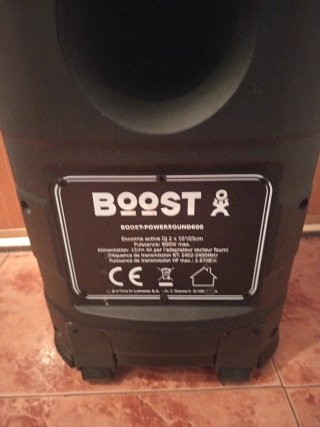 Altavoz BOOST Negro