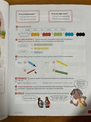 Revuela Français I primaria, A1.1