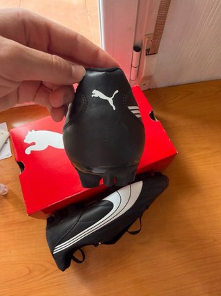 Zapatillas Fútbol 11 Puma de piel