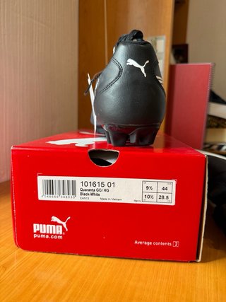 Zapatillas Fútbol 11 Puma de piel