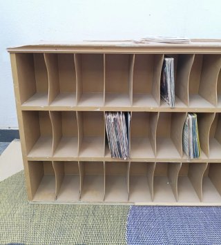 ORGANIZADOR VINILOS VINTAGE