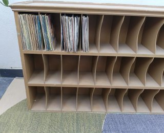 ORGANIZADOR VINILOS VINTAGE