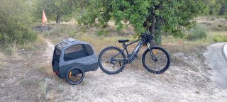 Bicicleta Eléctrica con Remolque rock Rider st 500