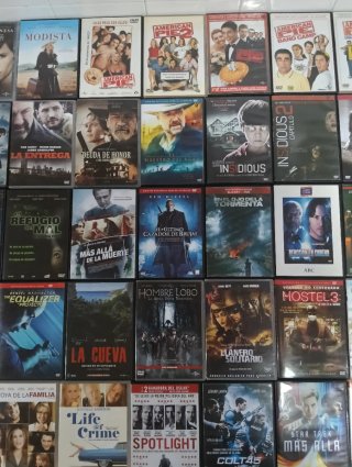Lote Películas DVD Acción, Aventura, Crimen