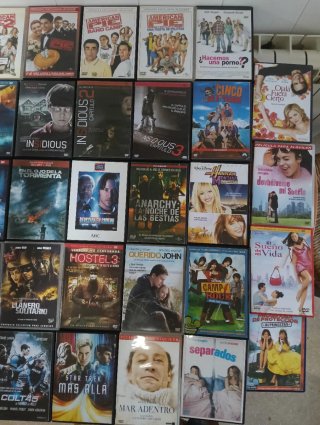 Lote Películas DVD Acción, Aventura, Crimen