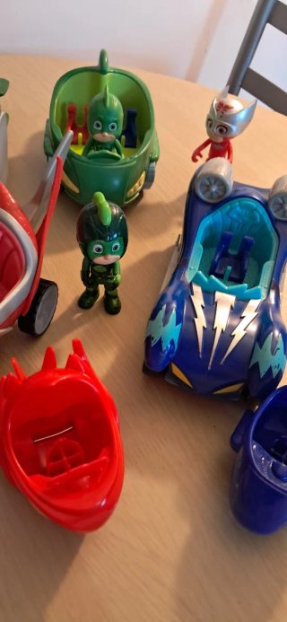 Set Veicoli e Personaggi PJ Masks