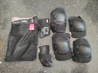 Protecciones Oxelo Talla L para Patines
