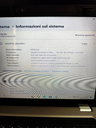 Notebook HP G62 i3