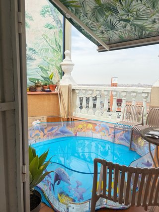 Piscina rígida transparente 2,44m ø x 46cm altura