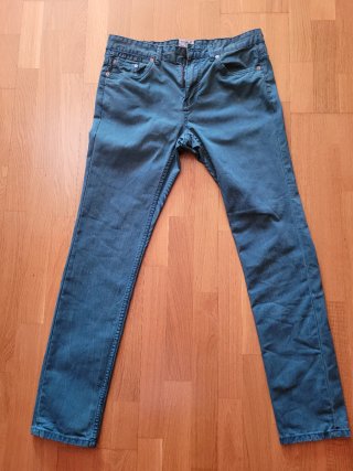 Vaqueros Slim Verde Oscuro Pull&Bear