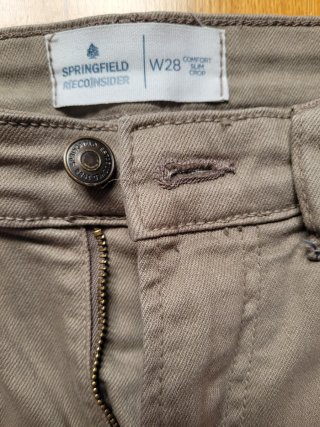 Vaqueros Slim Verde Oscuro Pull&Bear
