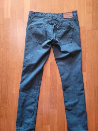 Vaqueros Slim Verde Oscuro Pull&Bear