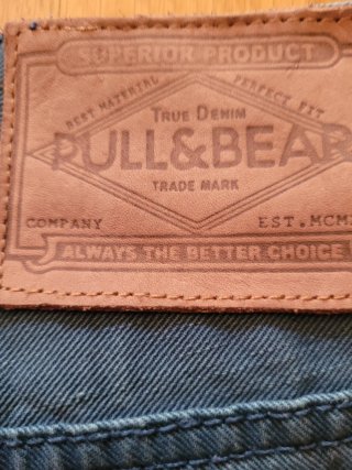 Vaqueros Slim Verde Oscuro Pull&Bear