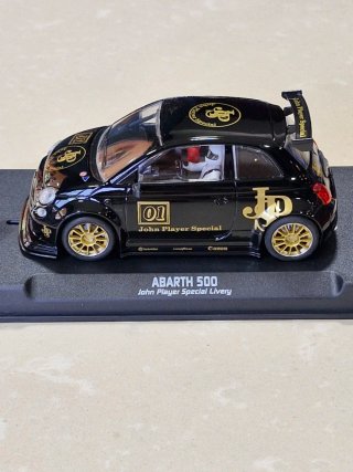 Scalextric Abarth 500 John Player Special NSR