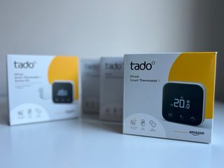 Termostati intelligenti cablati Tado X + Bridge