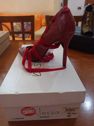 Scarpe Lesya donna eleganti tacco alto n.36