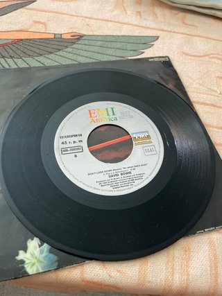Vinilo single David Bowie Amando al Alien