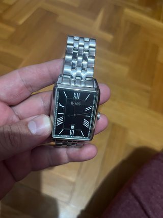 Reloj BOSS Negro y Plateado