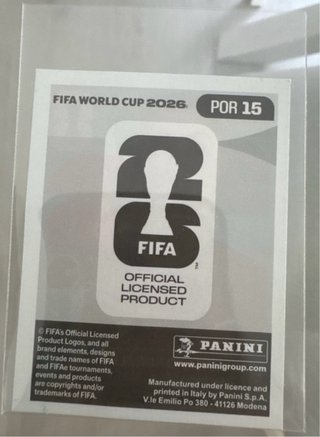 Cromo Cristiano Ronaldo CR7 Mundial 2026 IMPECABLE