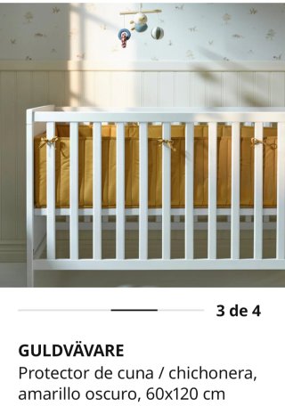 Protector de cuna, Chichonera cuna Ikea