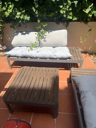 Conjunto Sofás y Mesa Terraza