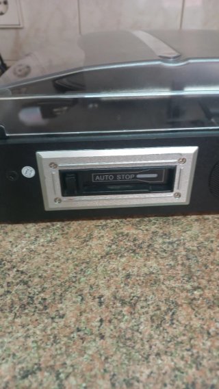 Tocadiscos Negro