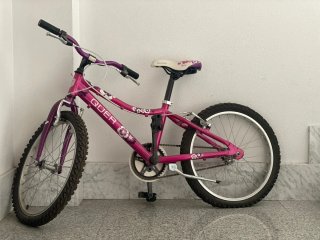 Bicicleta infantil rosa QUER