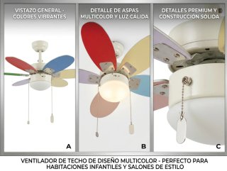 Ventilador colores