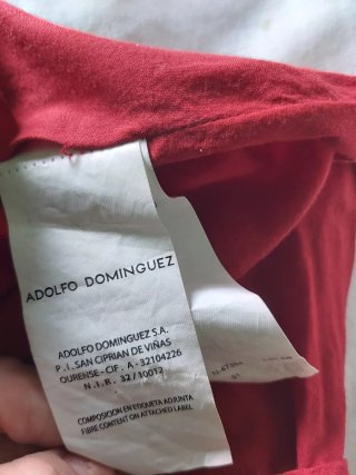Vestido Adolfo Dominguez Multicolor