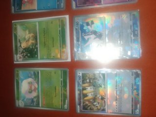 Carte Pokémon Houndour, Jolteon, Slowpoke, Spritze