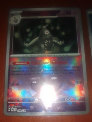 Carte Pokémon Houndour, Jolteon, Slowpoke, Spritze
