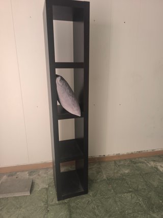 Estantería Negra Madera