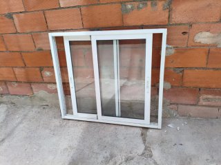 3 ventanas aluminio correderas